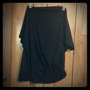 Black Off Shoulder Top